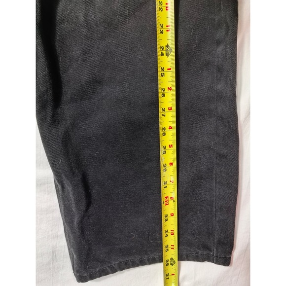 ROUCHA Black Duchamp Denim Baggy Relaxed Fit Size 34x36 - Picture 6 of 9